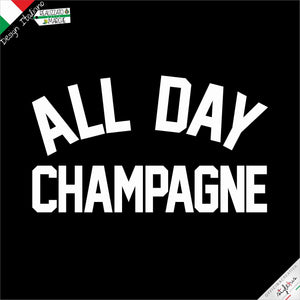 T-shirt ALL DAY CHAMPAGNE