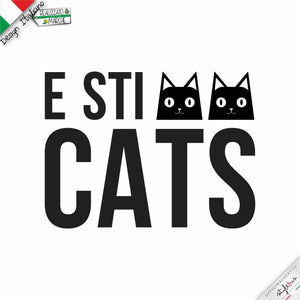 T-shirt E STI CATS