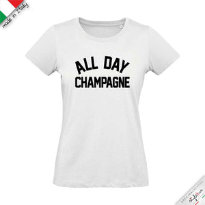T-shirt ALL DAY CHAMPAGNE
