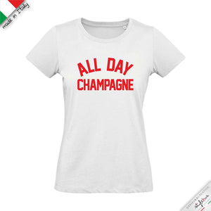 T-shirt ALL DAY CHAMPAGNE