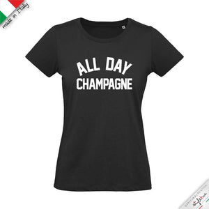 T-shirt ALL DAY CHAMPAGNE