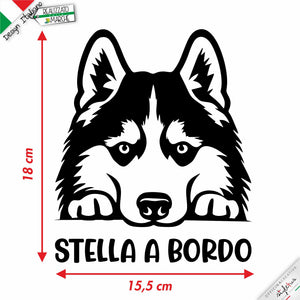 Adesivo cane a bordo, scegli tra le varie razze