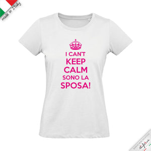 SET di 7 T-shirt "addio al nubilato KEEP CALM..."