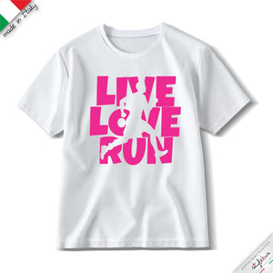 T-shirt "Live Love Run"