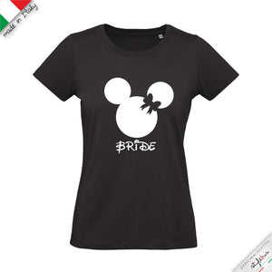 SET di 6 T-shirt  per addio al nubilato "MINNI BRIDE  "