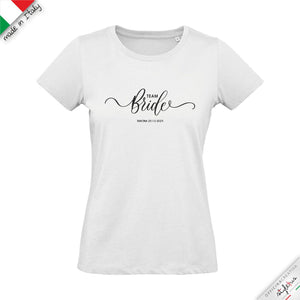 SET di 6 T-shirt personalizzate con testo "TEAM BRIDE"