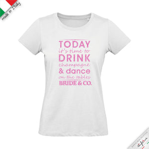 SET di 6 T-shirt per addio al nubilato "BRID&CO. "