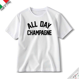 T-shirt ALL DAY CHAMPAGNE