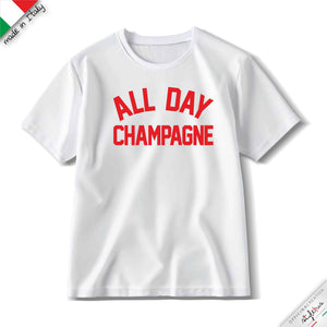 T-shirt ALL DAY CHAMPAGNE