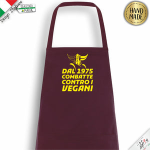 Grembiule da Cucina Goldrake – "Dal 1975 combatte contro i Vegani"
