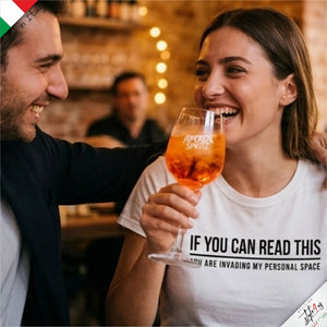 T-Shirt "If You Can Read This" • Personal Space Edition