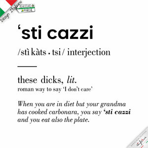 Tazza "sti cazzi"