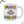 Tazza Personalizzata con Matite Colorate e Nomi dei Bambini