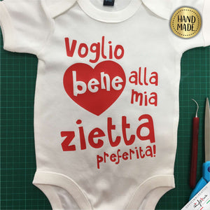 Body "voglio bene alla zia"