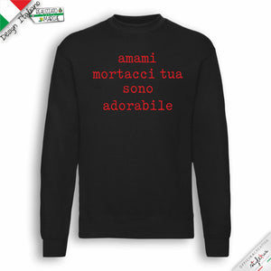 Felpa "amami mortacci tua..."