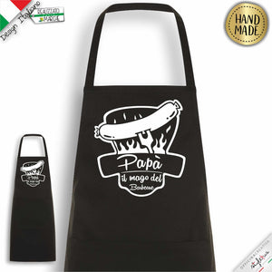 Grembiule il mago del Barbeque