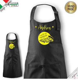 Grembiule per bambini "Esperto nel mangiare Pizza"