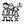 Set adesivi famiglia 3 personaggi