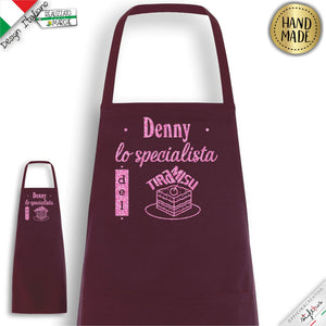 Grembiule  "Specialista del Tiramisù"