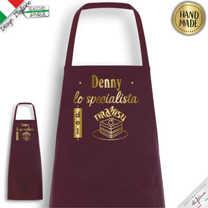 Grembiule  "Specialista del Tiramisù"